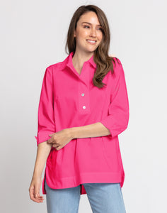 Aileen 3/4 Sleeve Cotton Tunic