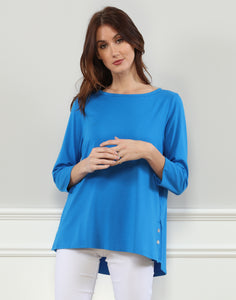Paloma 3/4 Sleeve With Button Side Vents