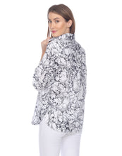 Load image into Gallery viewer, Margot 3/4 Sleeve Marble Printed Shirt