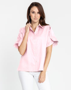 Lulu Short Sleeve Luxe Linen Shirt