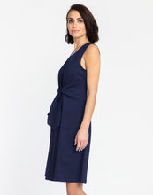 Load image into Gallery viewer, Ellen Sleeveless Tie Front Dress