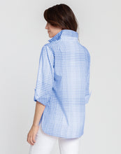 Load image into Gallery viewer, Charlotte 3/4 Sleeve Ombre Gingham Tunic