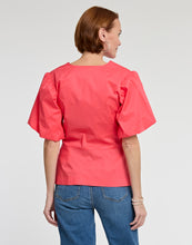 Load image into Gallery viewer, Paulina Elbow Sleeve Cotton Top