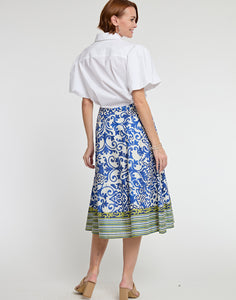 Gloria Ceramic Tile Print Skirt