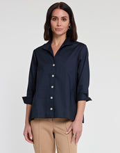 Load image into Gallery viewer, Lara 3/4 Sleeve Luxe Linen Shirt Jacket