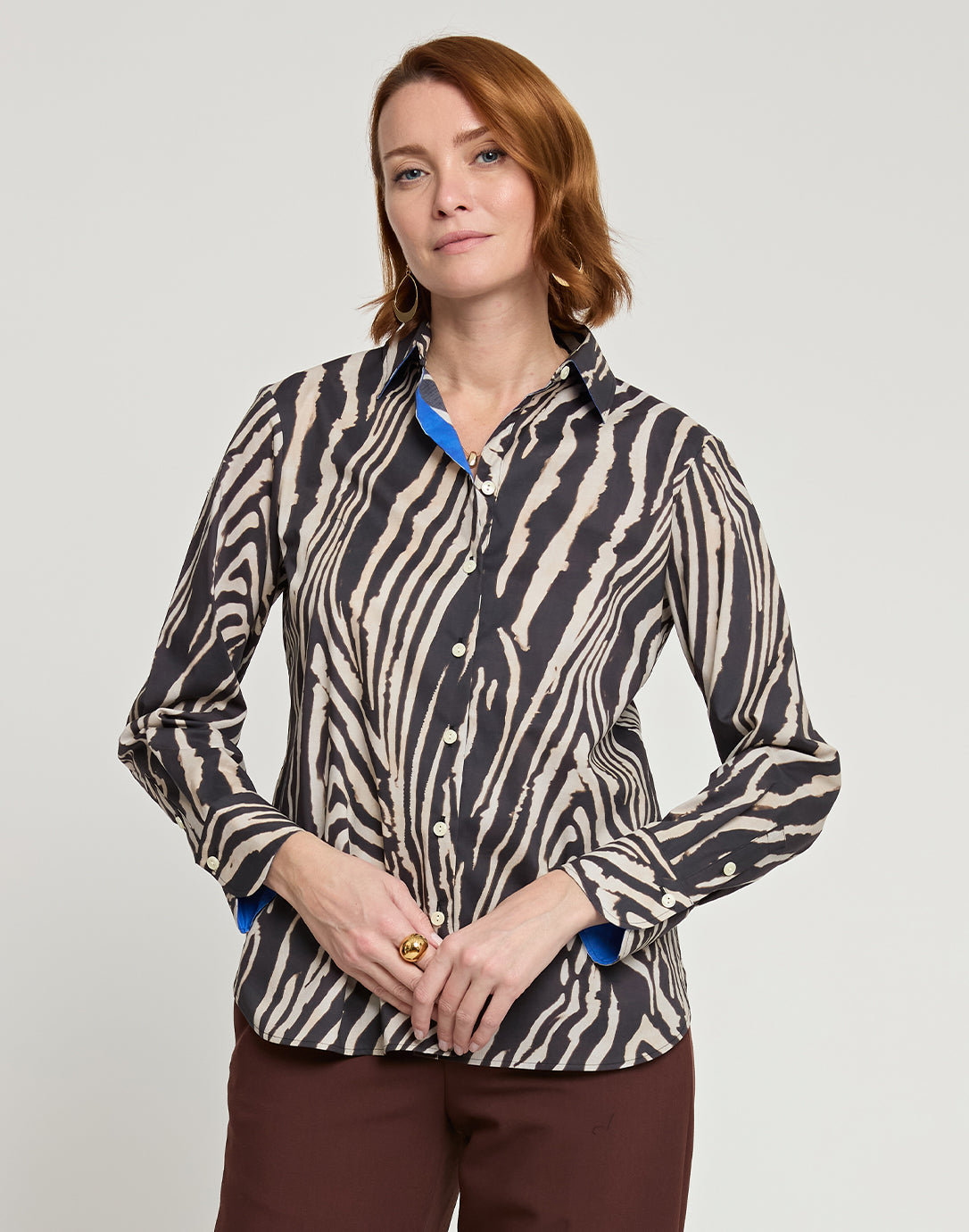 FINAL SALE / NO RETURNS, NO EXCHANGES - Margot Long Sleeve Zebra