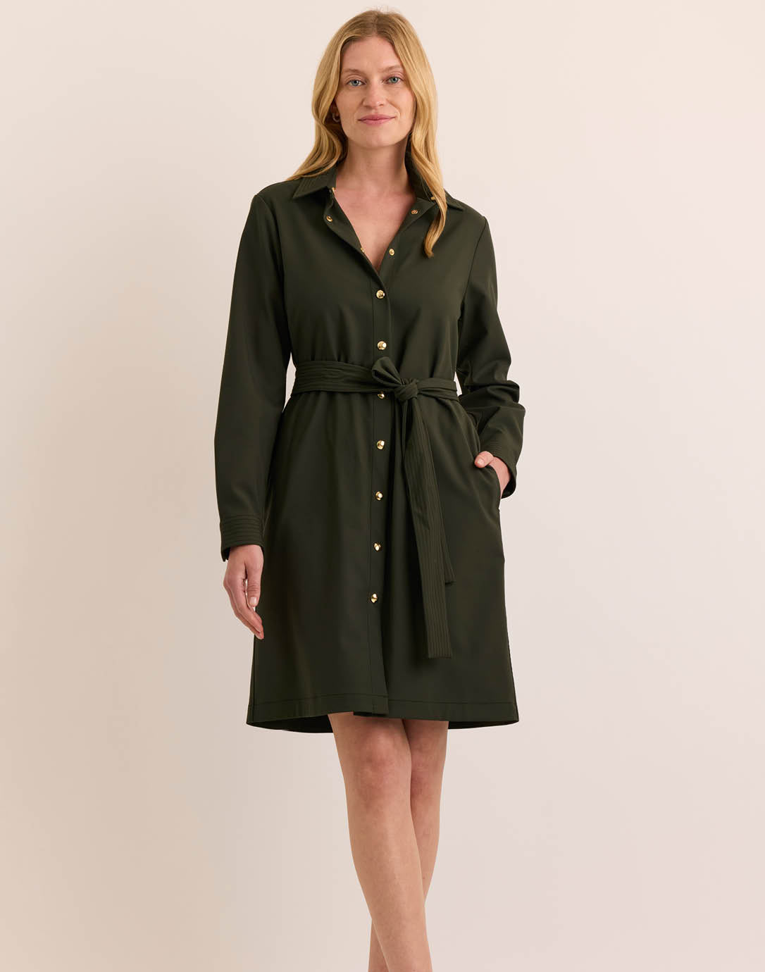 astrid shirt dress ASTRID PRINT MOONSTONE SHIRT DRESS Jarlie Wild