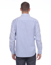 Load image into Gallery viewer, Hampton Men&#39;s Long Sleeve Cotton Stripe/Check Patterned Shirt