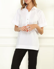 Load image into Gallery viewer, Aileen Short Sleeve Shirt Collar Tunic