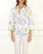 Load image into Gallery viewer, Aileen 3/4 Sleeve Sunflower Print Top