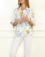 Load image into Gallery viewer, Aileen 3/4 Sleeve Sunflower Print Top