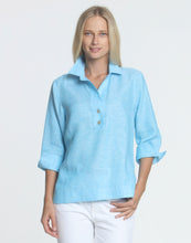 Load image into Gallery viewer, Aileen 3/4 Sleeve Luxe Linen Top