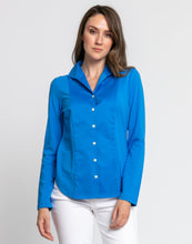 Load image into Gallery viewer, Donna Long Sleeve Wing Collar &quot;T&quot; Shirt