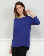 Load image into Gallery viewer, Paloma 3/4 Sleeve With Button Side Vents