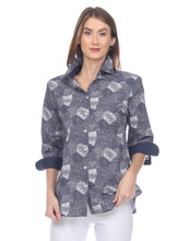 Load image into Gallery viewer, Margot 3/4 Sleeve Printed Shirt