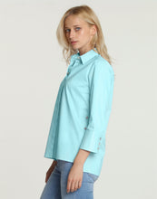 Load image into Gallery viewer, Maxine 3/4 Sleeve Side Button Shirt