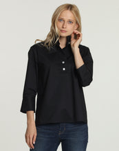 Load image into Gallery viewer, Camilla 3/4 Sleeve Ruffle Neck Popover