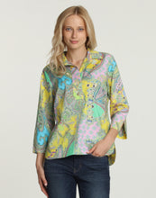 Load image into Gallery viewer, Aileen 3/4 Sleeve Paisley Printed Shirt