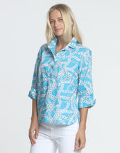 Load image into Gallery viewer, Aileen 3/4 Sleeve Chain Link Print Shirt
