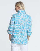 Load image into Gallery viewer, Aileen 3/4 Sleeve Chain Link Print Shirt