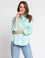 Load image into Gallery viewer, Halsey 3/4 Sleeve Stretch Cotton Shirt