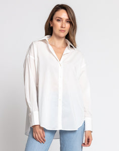 Larissa Long Sleeve Garment Dyed Shirt