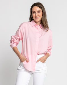 Gemma Long Sleeve Garment Dyed Shirt