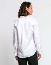 Load image into Gallery viewer, Mila Long Sleeve Luxe Cotton Contrast Stitch Shirt