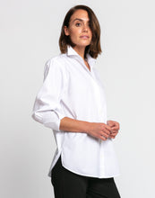 Load image into Gallery viewer, Kylie Luxe Cotton Ruched Sleeve Shirt