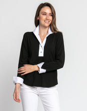 Load image into Gallery viewer, Leona Long Sleeve Tailored Knit Top