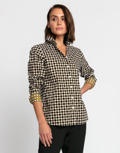 Load image into Gallery viewer, Margot Long Sleeve Tile Print Shirt