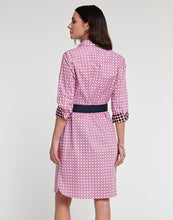 Load image into Gallery viewer, Kathleen 3/4 Sleeve Tile Print Dress