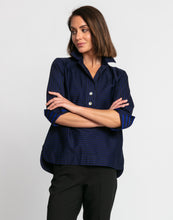 Load image into Gallery viewer, Aileen 3/4 Sleeve Bi-Color Stripe Top
