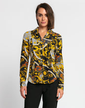 Load image into Gallery viewer, Donna Long Sleeve Versailles Print Knit Shirt