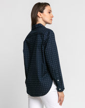 Load image into Gallery viewer, Halsey Long Sleeve Shirt in Dot Print