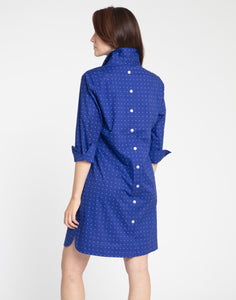 Aileen 3/4 Sleeve Dot Print Dress