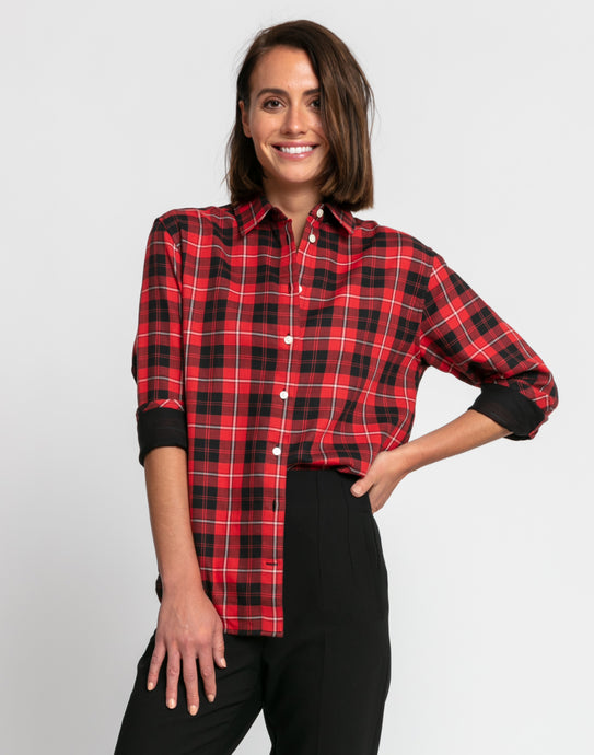Halsey Long Sleeve Buffalo Plaid Shirt