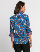 Load image into Gallery viewer, Zoey 3/4 Sleeve Jacobean Print Shirt