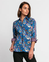 Load image into Gallery viewer, Zoey 3/4 Sleeve Jacobean Print Shirt