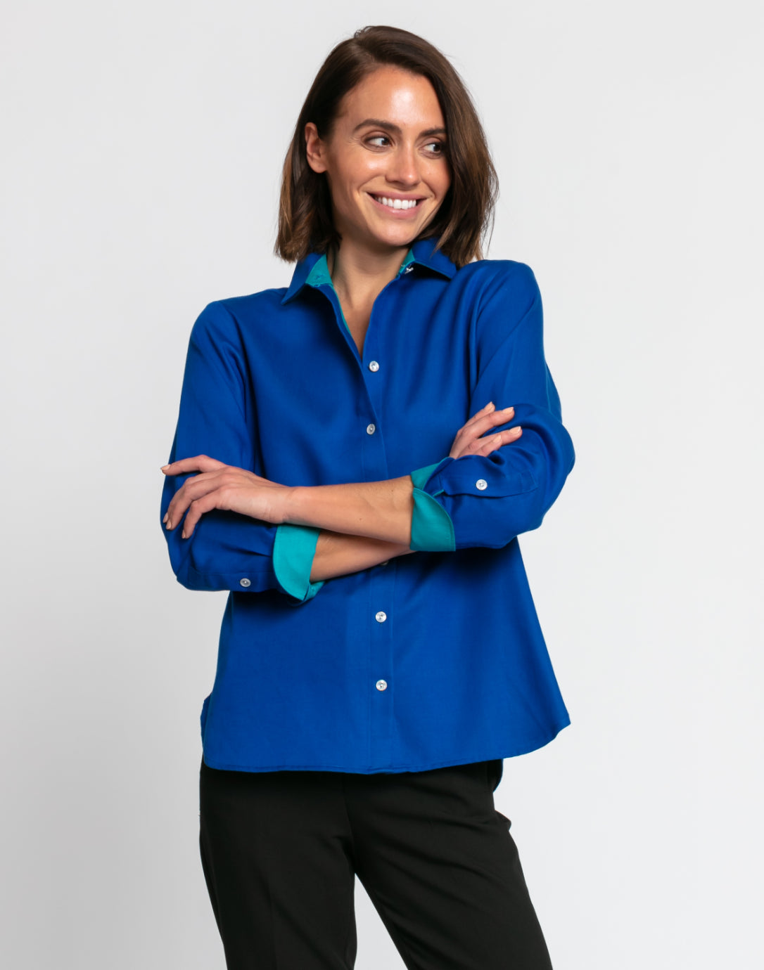 FINAL SALE / NO RETURN - Margot Long Sleeve Double Face