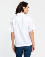 Load image into Gallery viewer, Lulu Short Sleeve Luxe Linen Shirt