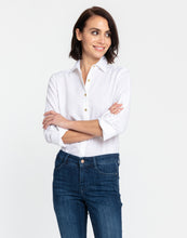 Load image into Gallery viewer, Zoey 3/4 Sleeve Luxe Linen Shirt