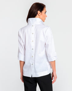 Aileen 3/4 Sleeve Button Back Top