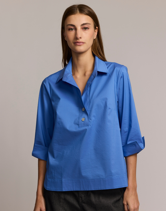 Aileen 3/4 Sleeve Button Back Top