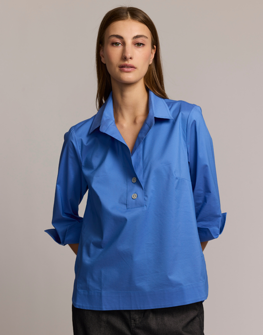 Aileen 3/4 Sleeve Button Back Top