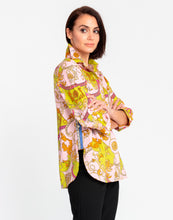 Load image into Gallery viewer, Gemma 3/4 Sleeve Versailles Print Shirt