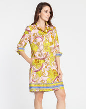 Load image into Gallery viewer, Aileen 3/4 Sleeve Versailles Print Dress