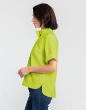 Load image into Gallery viewer, Aileen Short Sleeve Luxe Linen Top
