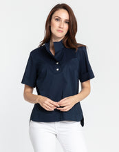 Load image into Gallery viewer, Aileen Short Sleeve Luxe Linen Top