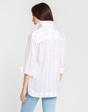 Load image into Gallery viewer, Charlotte 3/4 Sleeve Luxe Linen Cabana Stripes Top